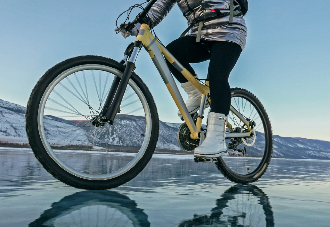 Eバイク湖畔ツーリング